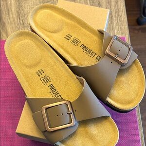 Project Classic Women's Tan Sandals